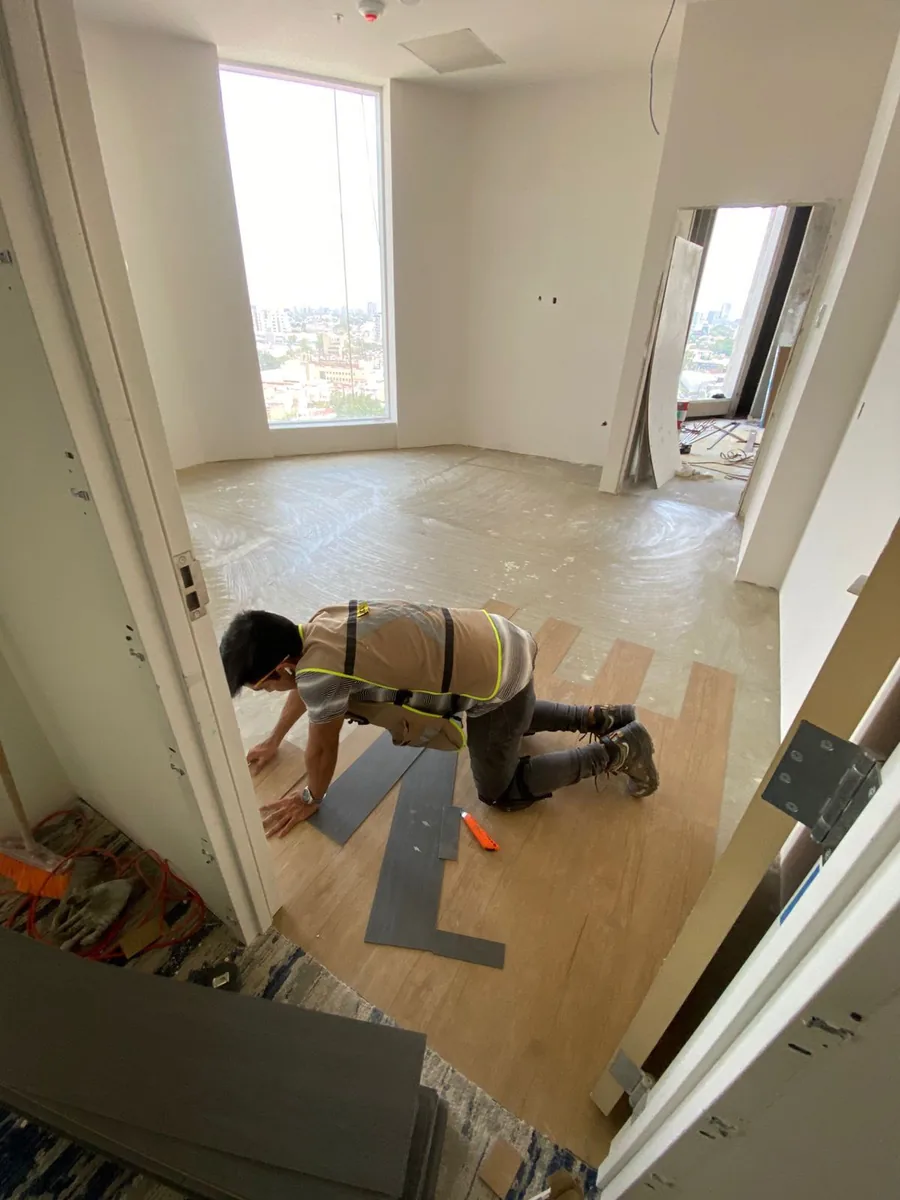 Instalación de pisos, proyecto 7